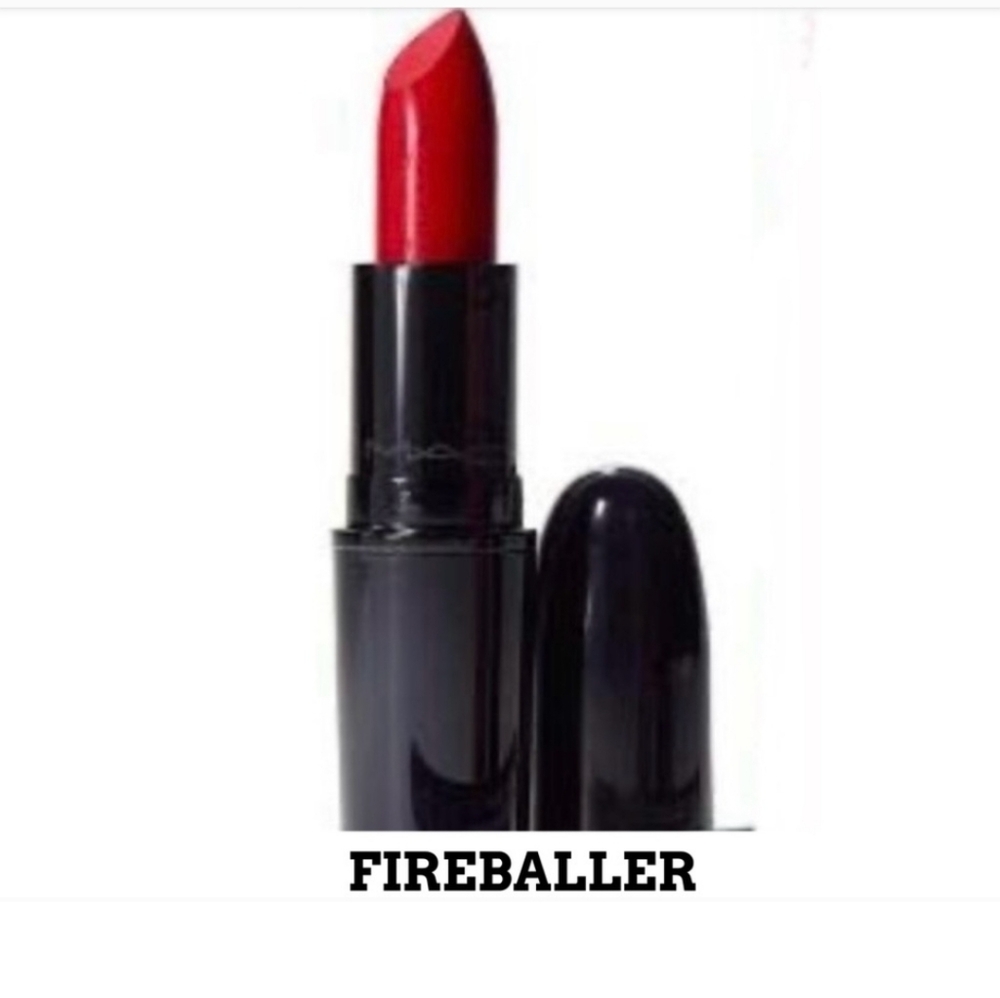 🧚‍♀️FIREBALLER Mac DISCONTINUED Holiday 2019 Lipstick NWOBox
